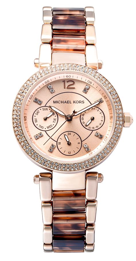 parker michael kors watch rose gold|parker rose gold tones.